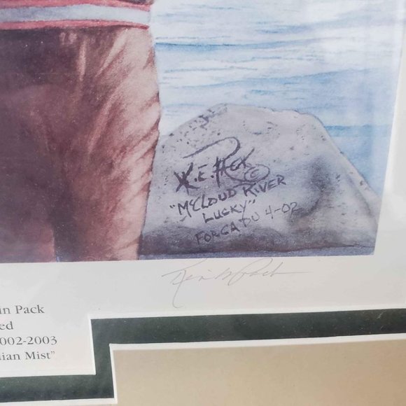 Limited Edition "McCloud River Lucky" Print Signed by Kevin E. Pack - Picture 5 of 12